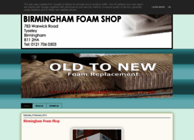Birminghamfoamshop.co.uk