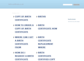 birth-certificate.co.uk