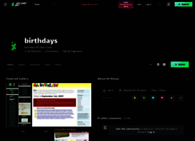 birthdays.deviantart.com