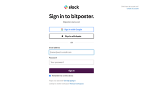 Bitposter.slack.com