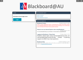 Blackboard.american.edu