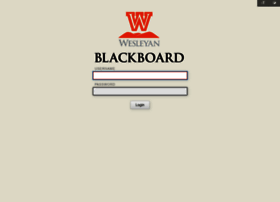 Blackboard.wvwc.edu
