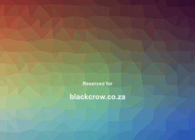blackcrow.co.za