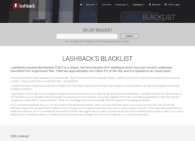 Blacklist.lashback.com