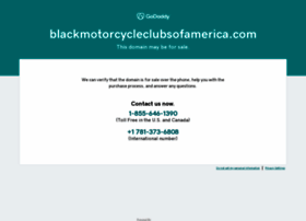 Blackmotorcycleclubsofamerica.com