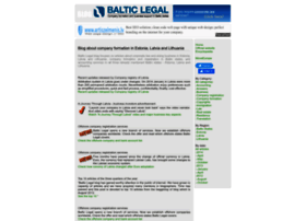 Blog.baltic-legal.com