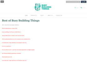 Blog.busybuildingthings.com
