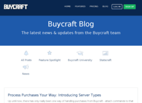 Blog.buycraft.net