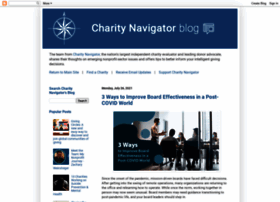 Blog.charitynavigator.org