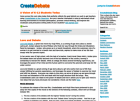 blog.createdebate.com