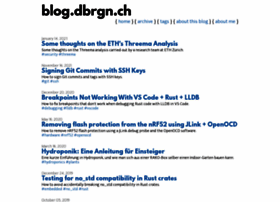 Blog.dbrgn.ch