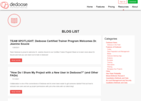 Blog.dedoose.com