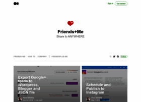 Blog.friendsplus.me
