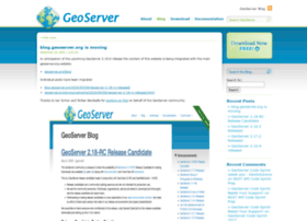 blog.geoserver.org