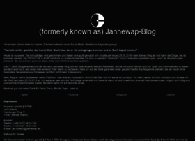 blog.jannewap.ws