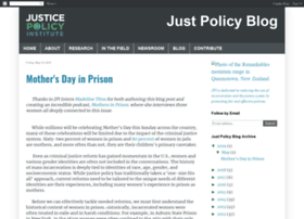 Blog.justicepolicy.org