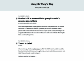 Blog.liang2.tw
