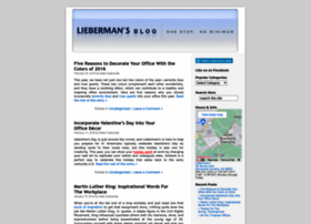 Blog.liebermans.net