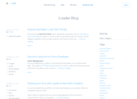 Blog.loader.io