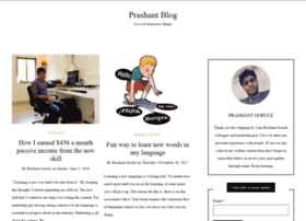 Blog.prashantgorule.com