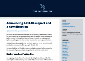 Blog.pyston.org