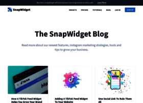Blog.snapwidget.com