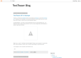 Blog.textteaser.com
