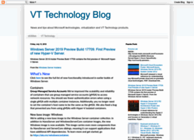 Blog.vttechnology.com