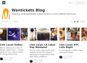 blog.wantickets.com