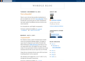blog.wordle.net