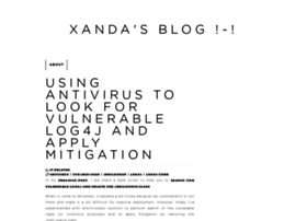 blog.xanda.org