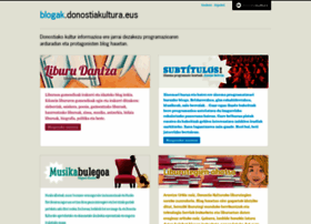 blogak.donostiakultura.com