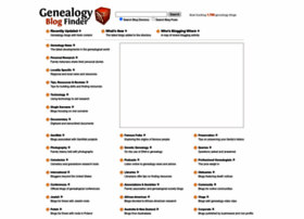 Blogfinder.genealogue.com