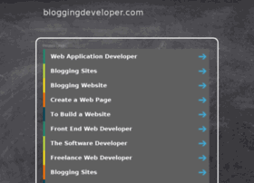bloggingdeveloper.com