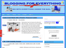 bloggingforeverything.com