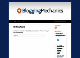 Bloggingmechanics.wordpress.com