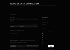 blogofsysadmins.com