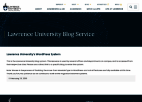 Blogs.lawrence.edu