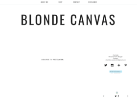 Blondecanvas.com