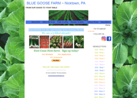 Bluegoosefarmnicktown.com