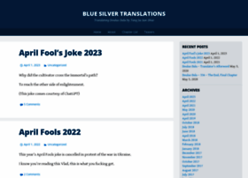 Bluesilvertranslations.wordpress.com