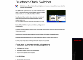 Bluetoothstackswitcher.com