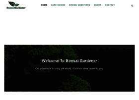 bonsaigardener.org