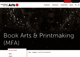 Bookprintmfa.uarts.edu