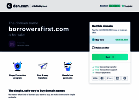 Borrowersfirst.com
