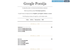 bosanski.googlepoetics.com