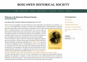 Boscawenhistoricalsociety.org