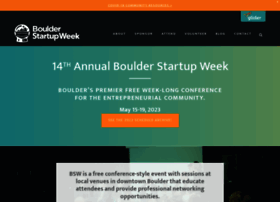 Boulder.startupweek.co