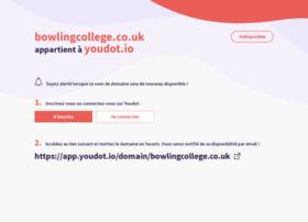 bowlingcollege.co.uk