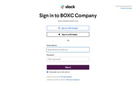 Boxccompany.slack.com